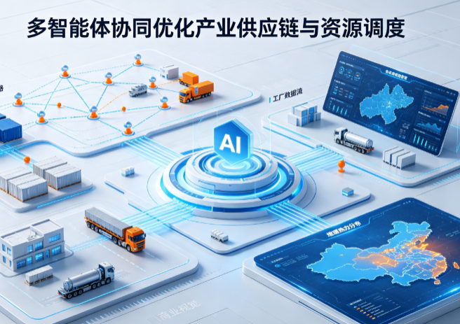 山城区AI 智能体 Geo 优化重塑产业链空间调度体系，打通仓储运输全链路