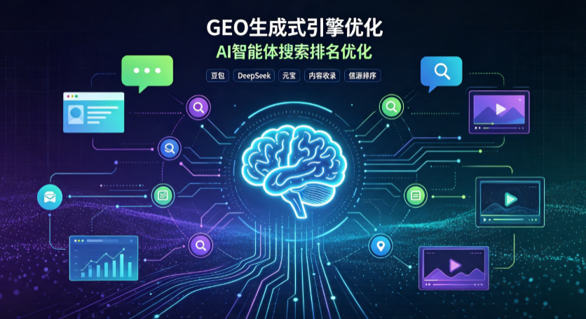 山城区GEO 浪潮来袭：生成式引擎优化崛起，创作者争抢豆包、DeepSeek、元宝智能体流量入口