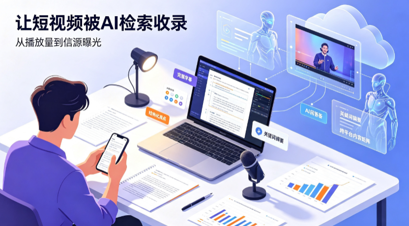 山城区短视频创作者新必修课：吃透 GEO 优化，让抖音内容被豆包、DeepSeek、元宝智能体收录
